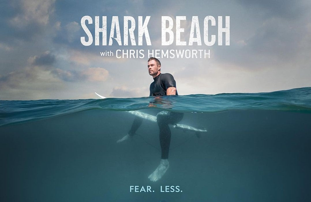 Ocean Guardian's FREEDOM+ Surf features in Nat Geo's Shark Beach with Chris Hemsworth